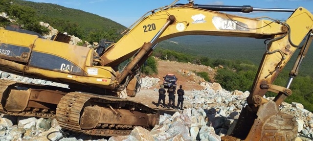 PF deflaga operação contra crimes de mineração ilegal