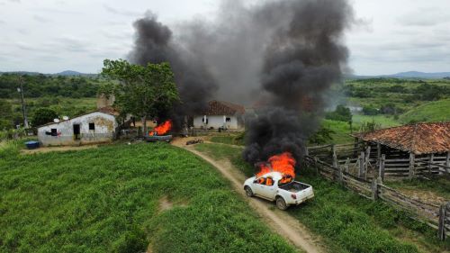 Fazendeiros e indígenas entram em conflito na cidade de Itapetinga