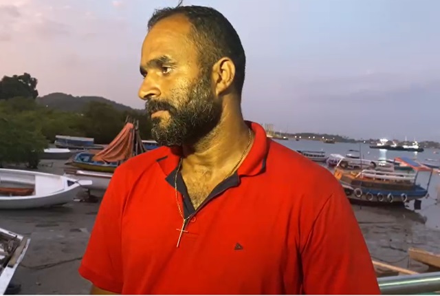 Flankel Menezes - dono de embarcações que socorreram pessoas no naufrágio em Madre de Deus