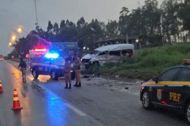 4 pessoas morrem em acidente na BR-116 em Vitória da Conquista