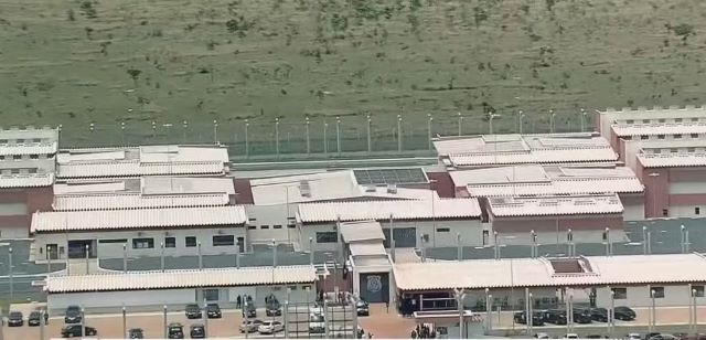 Penitenciária Federal de Mossoró, na região Oeste do Rio Grande do Norte