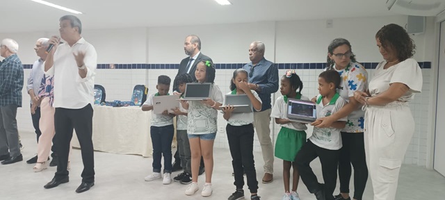 Inauguração Escola Municipal José Raimundo Pereira de Azevedo - sala de aula ft paulo josé acorda cidade4