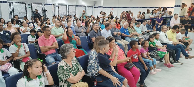 Inauguração Escola Municipal José Raimundo Pereira de Azevedo - sala de aula ft paulo josé acorda cidade3
