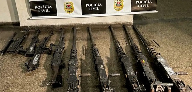 furto de armas em quartel na Grande São Paulo