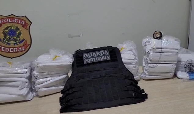 PF, Ficco e Guarda Portuária apreendem 47 kg de cocaína em Cruzeiro na cidade de Ilhéus