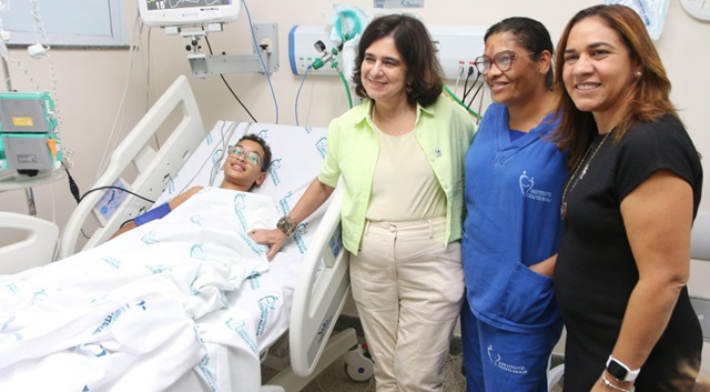 Instituto Couto Maia - hospital - ministra da Saúde, Nísia Trindade