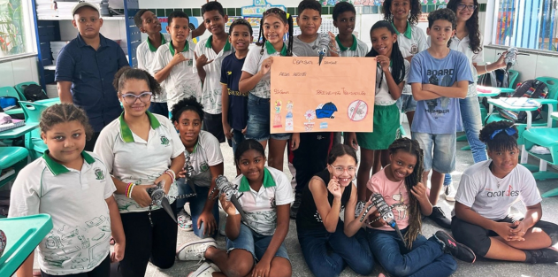 Escolas municipais promovem ações de conscientização e combate à dengue