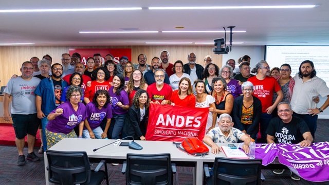 greve de professores - Andes