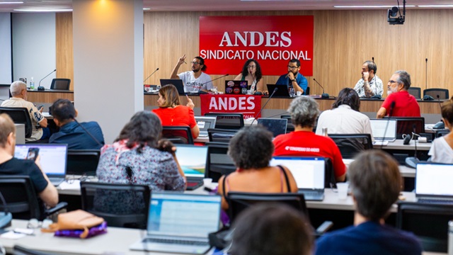 greve de professores - Andes