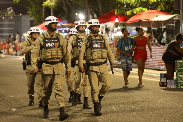 Polícia Militar na Micareta de Feira 2024