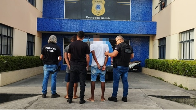 Dois estupradores são presos em São Gonçalo dos Campos; cenas dos crimes viralizaram nas redes sociais