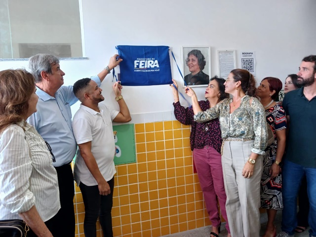 Duas escolas da Rede Municipal de Ensino são inauguradas no bairro Gabriela em Feira de Santana 