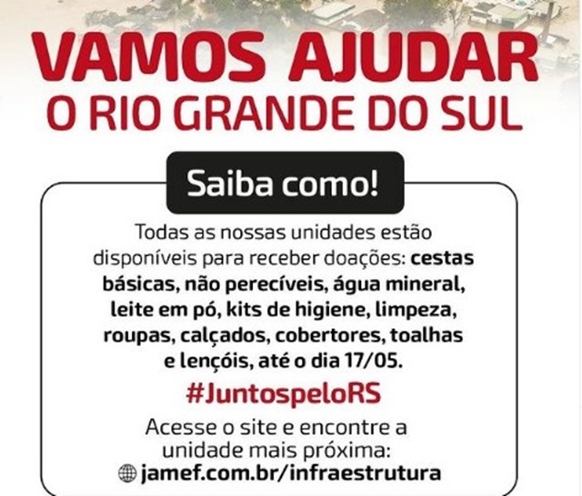 Campanhas Solidárias para ajudar Rio Grande do Sul5