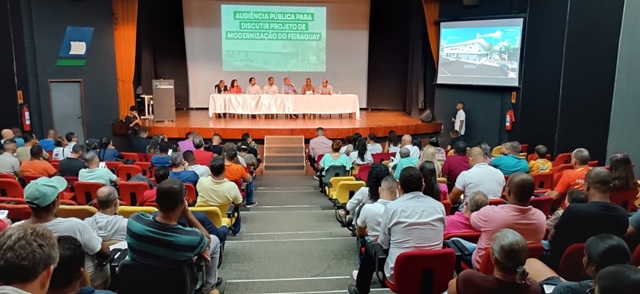 Audiência pública discute projeto de modernização do Feiraguay -