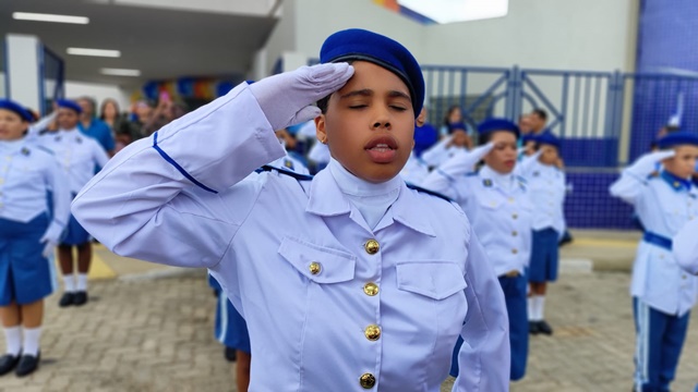 Inauguração da Escola Cívico-Militar