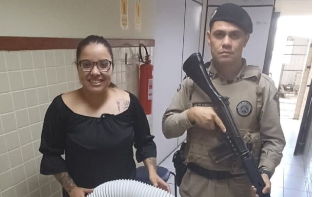 Policial recupera ar condicionado de jornalista que sofreu golpe de triangulação