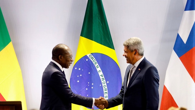Encontro entre governador Jerônimo Rodrigues e presidente do Benin fortalece negócios entre a Bahia e o país africano