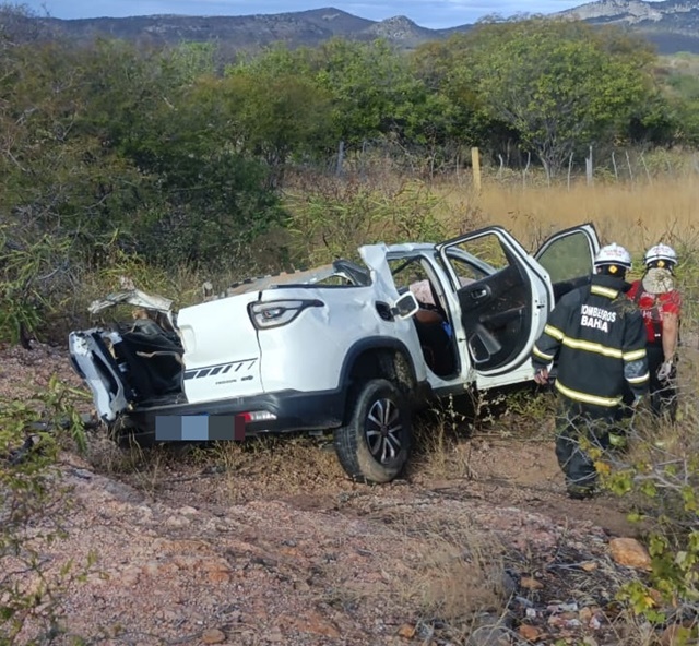 Acidente próximo a Jaguarari deixa dois mortos
